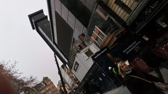 The famous black marble frontage of the Odeon Leicester Square either defines or perfectly implements what a cinema should look like, depending on your point of view.jpg