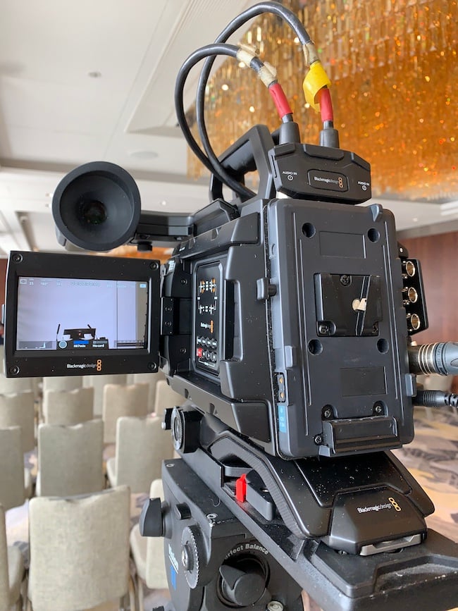 URSA Mini Pro 4-6K G2 review conference filming.jpg