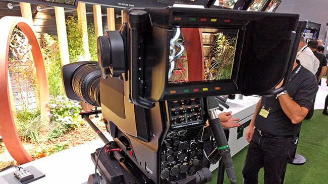 Viewfinding is another matter - 4K monitors are huge, 4K viewfinders barely exist, and 8K viewfinders simply don't exist