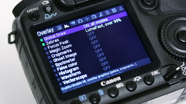 While it's most famous for the raw video capability, Magic Lantern does a lot more things besides 