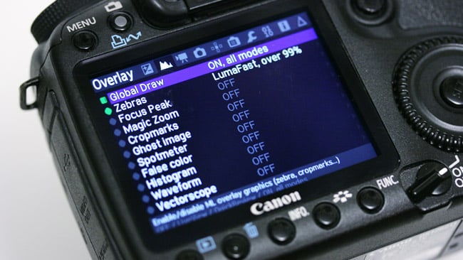 While it's most famous for the raw video capability, Magic Lantern does a lot more things besides.JPG