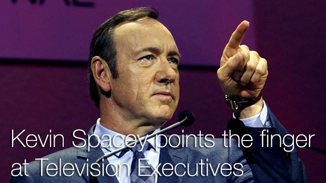 Kevin Spacey at the Edinburgh Television Festival PA/Redshark