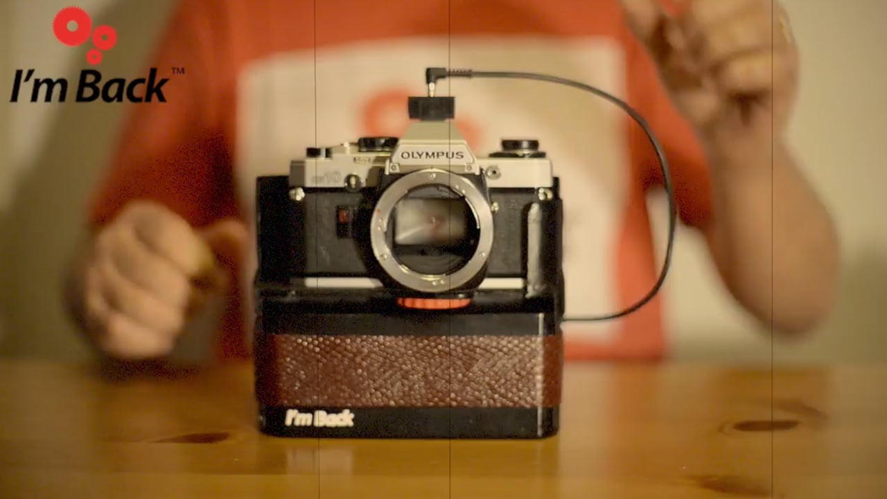 This Kickstarter project makes old film cameras into digital ones!