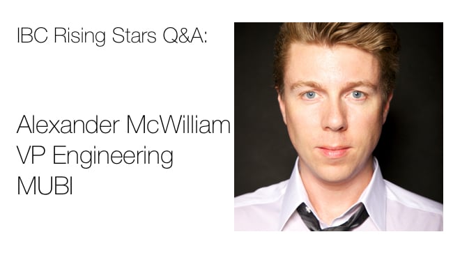 Alexander McWilliam VP Engineering, MUBI IBC / RedShark News