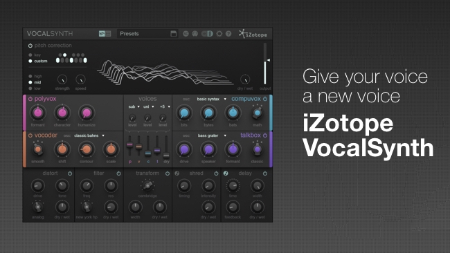 iZotope VocalSynth iZotope / RedShark Sound