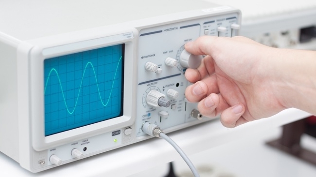 Oscilloscope image by Shutterstock