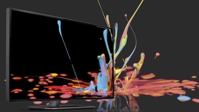 Dolby rendering of the effects of HDR Dolby
