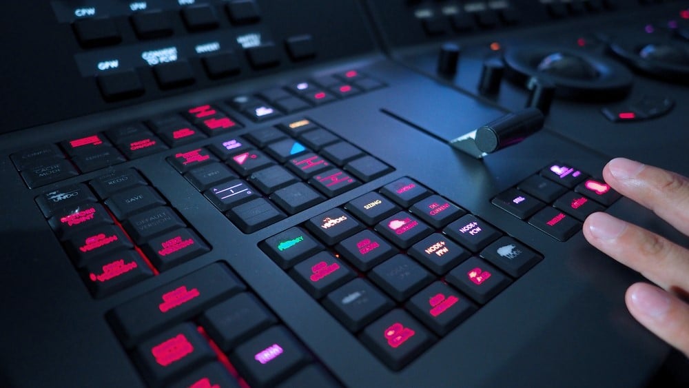 Colour Grading Console - Shutterstock Shutterstock