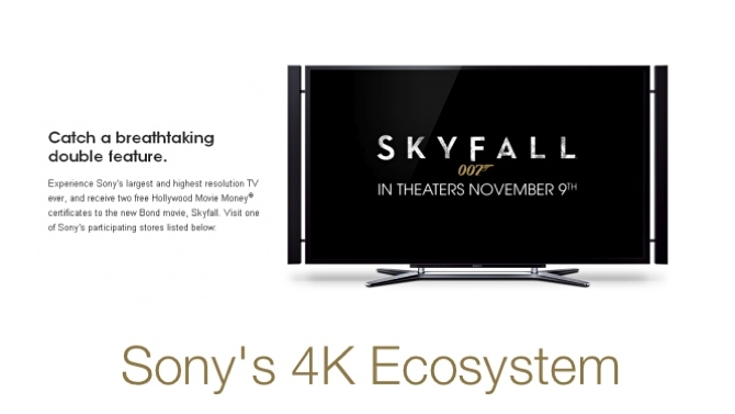 Sony markets 4K Sony/RedShark