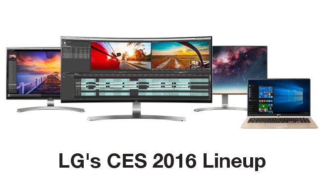 LG's CES 2016 Lineup LG / RedShark News