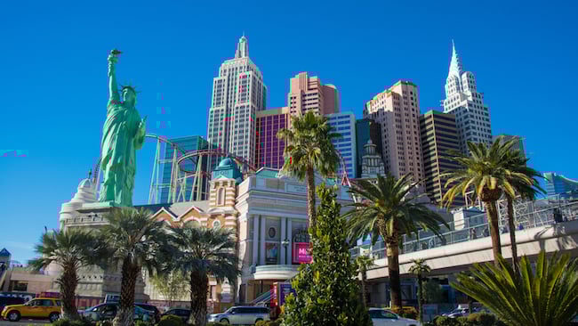 The Las vegas skyline: still somewhat mad but slightly more relaxed Shutterstock.com
