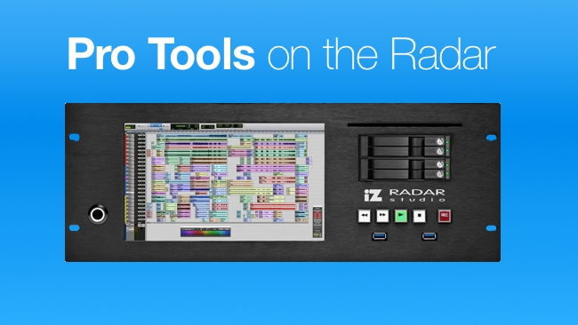 Pro Tools on the RADAR RADAR