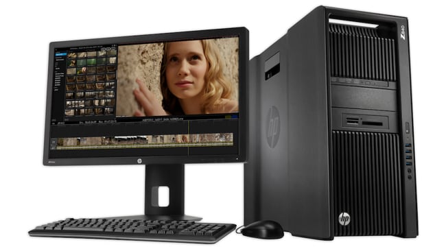 Transkoder 2016 running on a HPZ840 workstation Colorfront