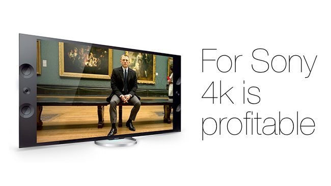 4K leads Sony's return to profitability Sony