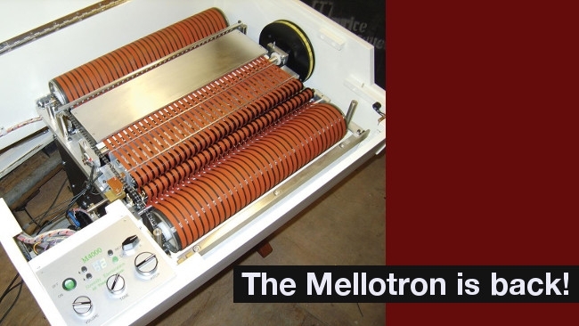 The Mellotron is back! RedShark Sound