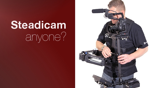 Hiding behind the Steadicam Pilot is Tiffen International trainer and resident guru Danny Hallett. Tiffen / RedShark News
