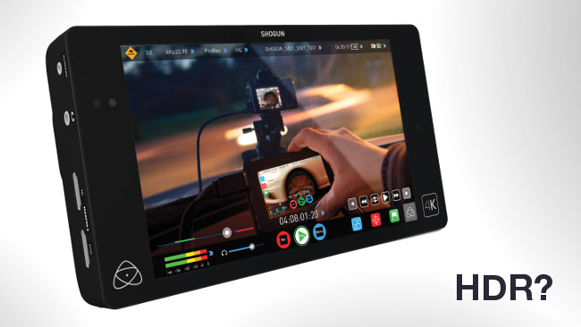 Atomos Shogun and Ninja Assassin get HDR-support Atomos / RedShark News