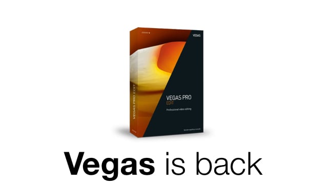 Vegas is back! Magix / RedShark News