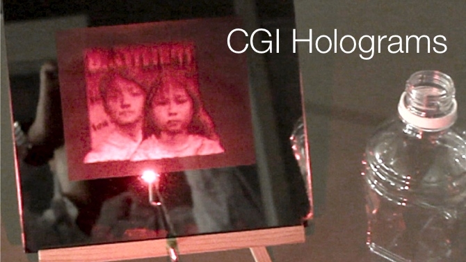 CGI Holograms SPIE/Redshark