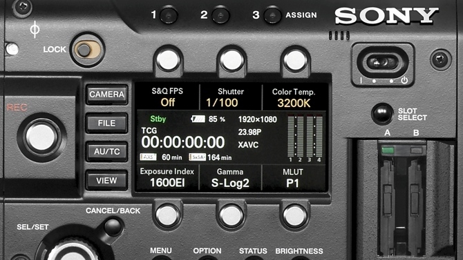 F55 side view Sony/RedShark