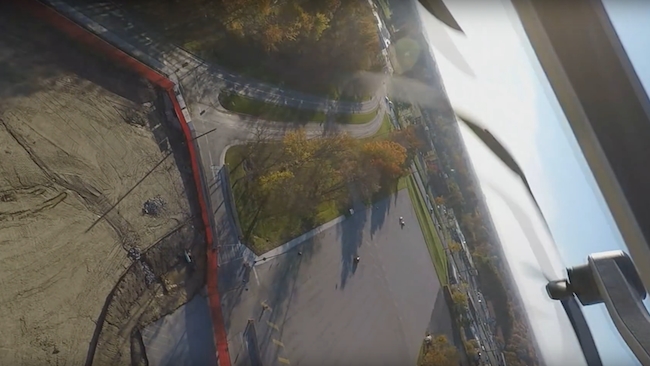 Incoming: a Karma falls earthwards after its rotors cut out Karma flyer: Mike B