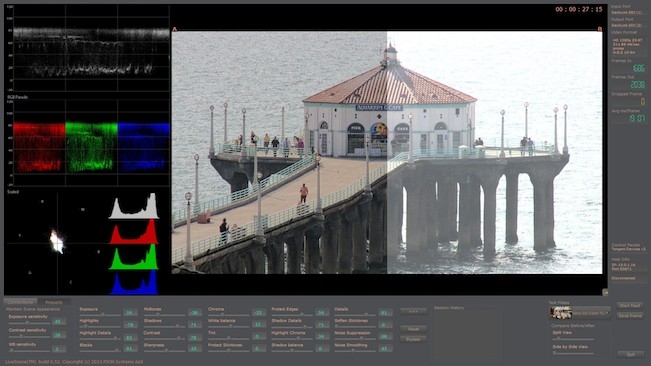 Correcting in realtime: LiveScene PION