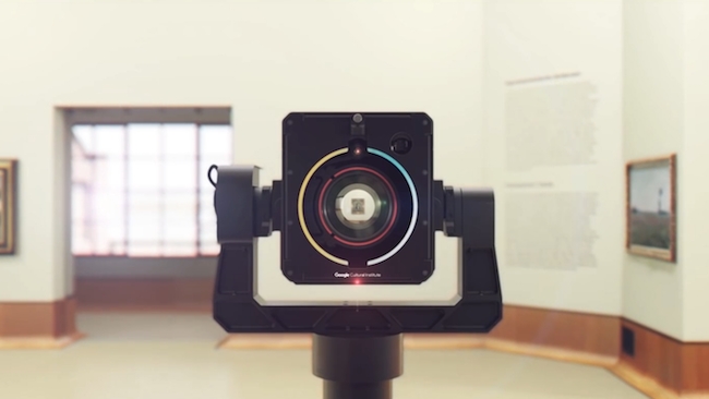 Google's new robotic art camera Google