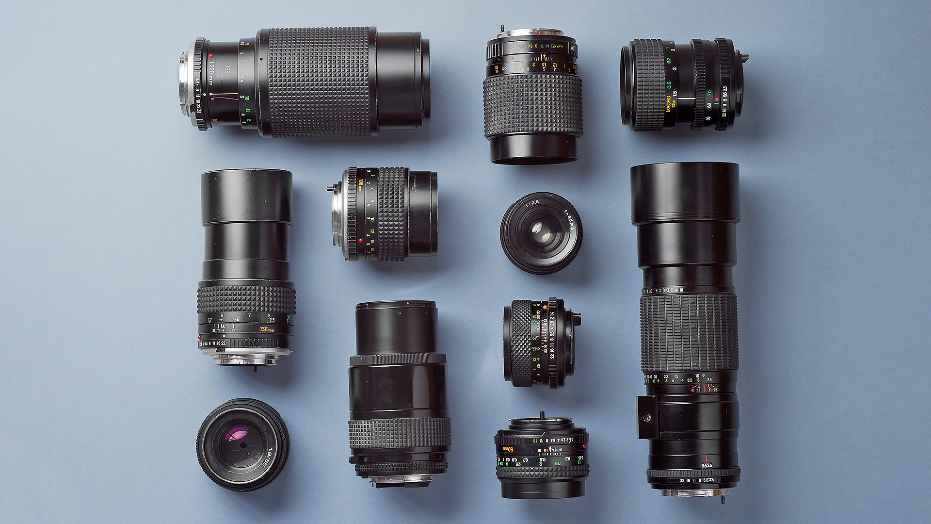 Build a set of classic vintage lenses that will work together beautifully