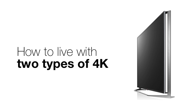Two types of 4K LG/RedShark Publications