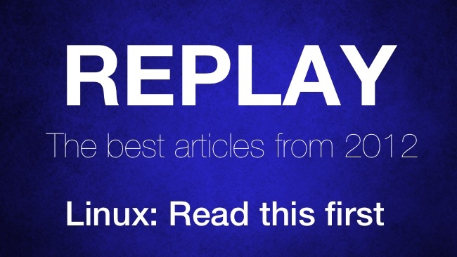 Replay: Linux - read this first RedShark