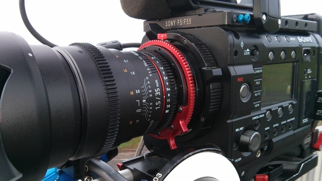 Samyang prime with Sony F5 Sparky Film Ltd