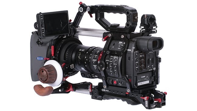 The Canon C200 sporting new accessories from Vocas Vocas Systems