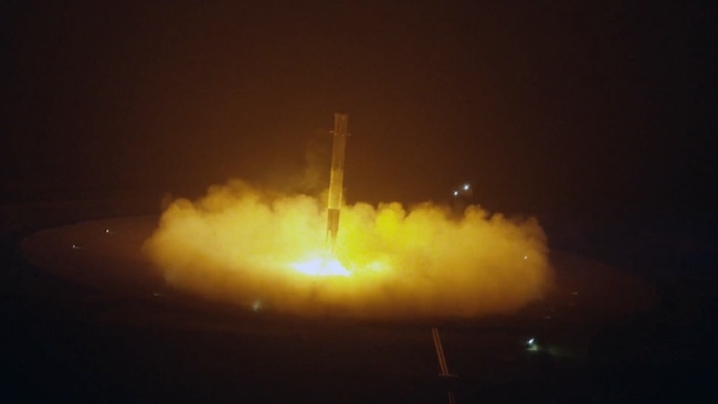 Touchdown SpaceX