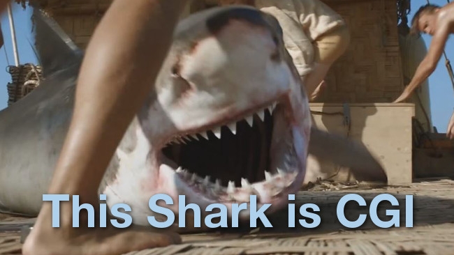 CGI Shark Kon Tiki