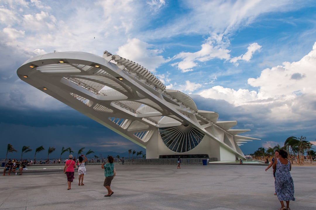 Rio's Museum of Tomorrow - one of the few places you could watch the World Cup in 8K Shutterstock
