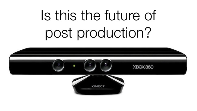 The Kinect controller - based on 3D camera technology Microsoft