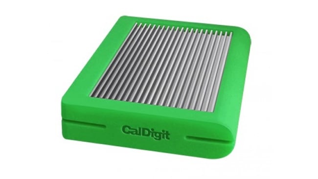 if green is a measure of toughness, this is very tough indeed... Caldigit