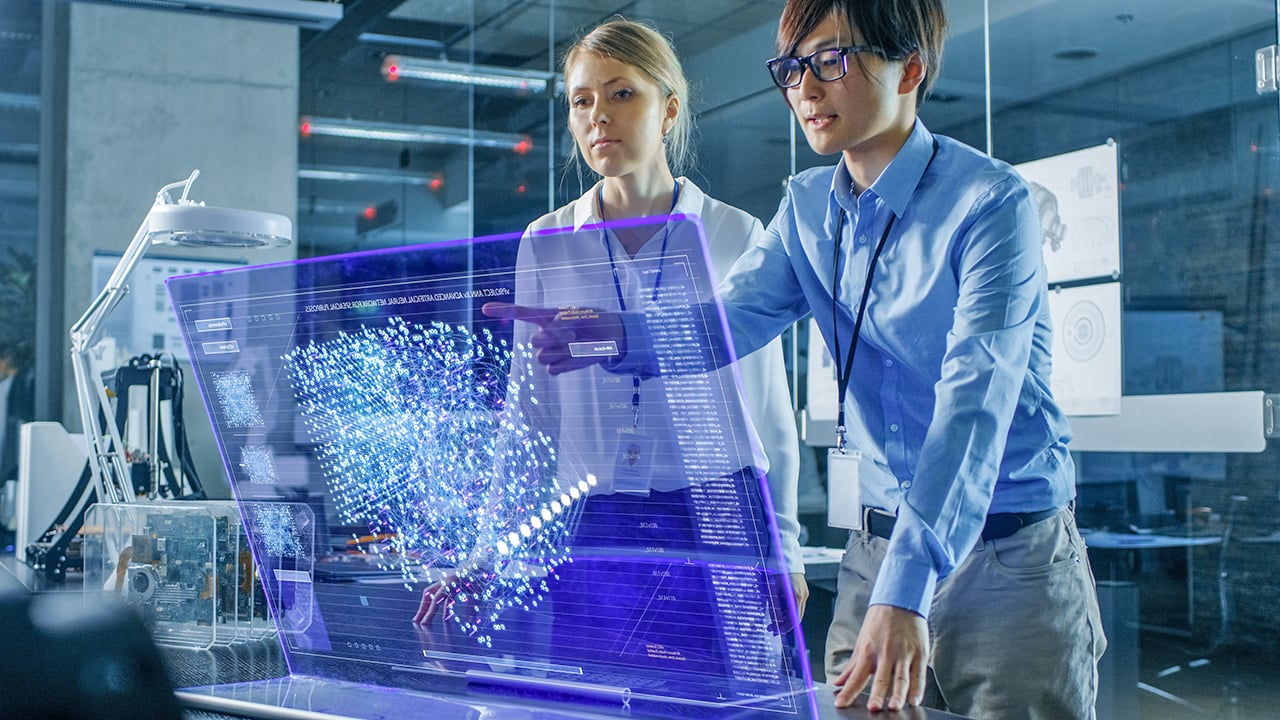 Glare on screens is bad enough, so why on earth would I want a transparent display? Shutterstock - Gorodenkoff