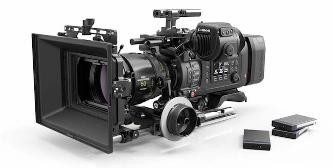 The new Canon EOS C700 with Codex modules Canon/Codex