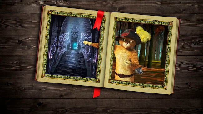 Viewers get to choose between 13 benching points in the latest Puss in Books Dreamworks/Netflix