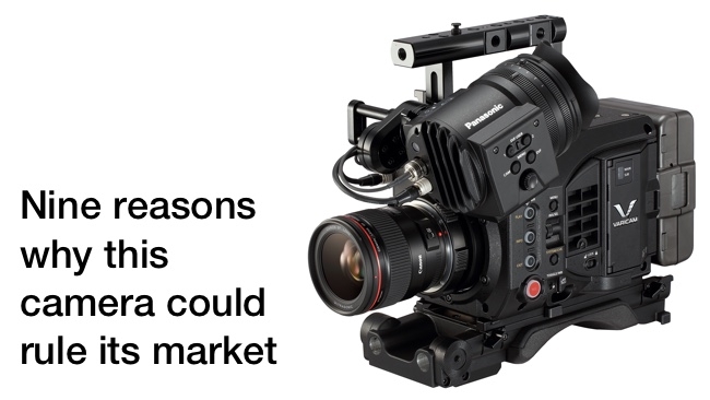 The Varicam LT: turning heads already Panasonic/Red Shark