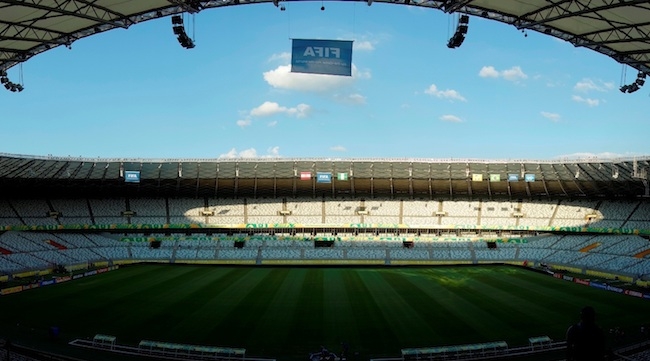 Rio's giant Maracana Stadium Sony