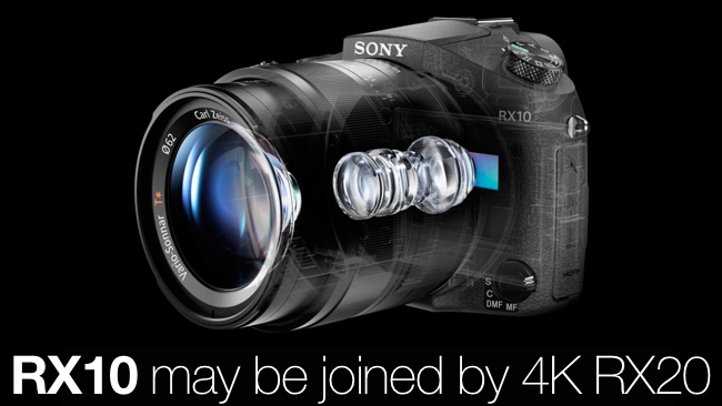 Sony RX10 may be joined by a 4K RX20