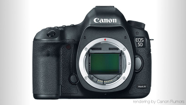 Canon 5D Mark IV rendering Canon Rumors / RedShark News