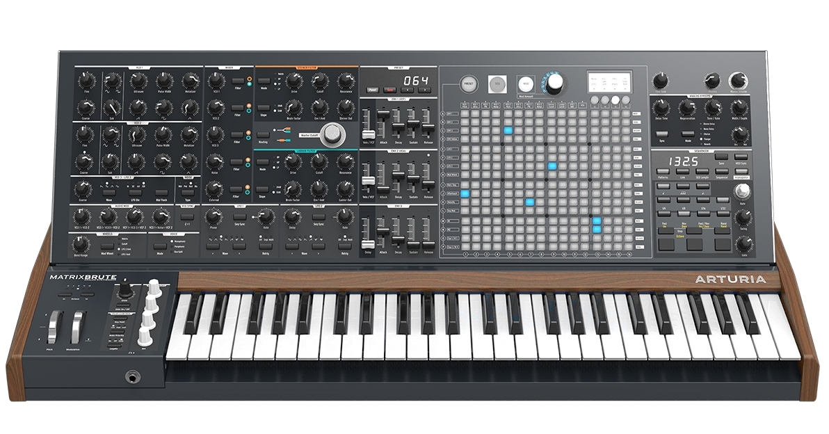 Et tu brute? The new MatrixBrute in all its analogue glory Arturias