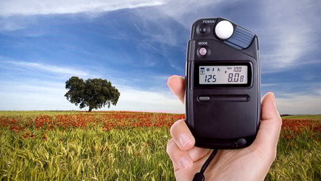 A light meter is still one of the most important tools in your bag Shutterstock