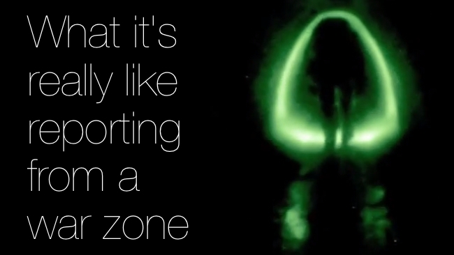 What it's really like reporting from a war zone BBC/RedShark