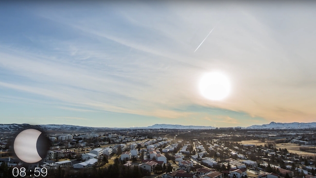 Prepare for a Total Eclipse of the (Video) Chart Ágúst Sigurjónsson