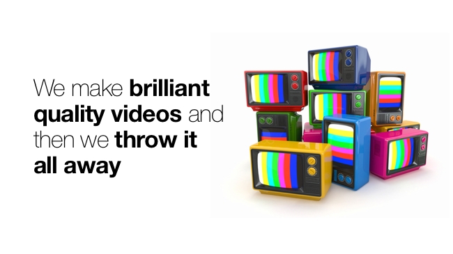 Video quality: Throwing it all away Shutterstock/RedShark