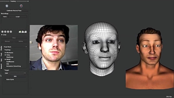 EPFL Face Capture with Kinect EPFL/RedShark